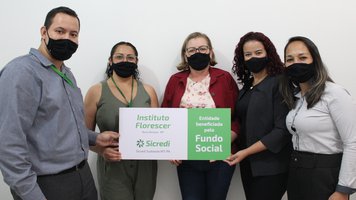 O Florescer foi uma entidades beneficiadas do Edital Fundo Social Sicredi 2021!
